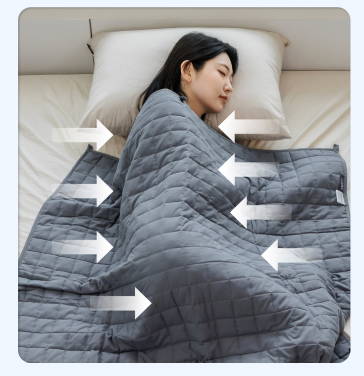 커들러 가중이불 추천｜포근하게 감싸는 무게감, 일반 이불과 다른 중력이불 제품 이미지